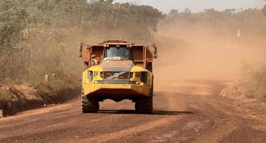 ArcelorMittal cuts water use on haul roads by 75% with biological dust control